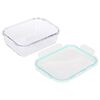 vidaXL Glass Food Storage Containers 4 Pieces