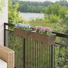 vidaXL Railing Metal