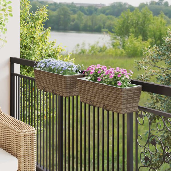 vidaXL Railing Metal