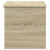 vidaXL Storage Box Sonoma Oak 60x35x35 cm Engineered Wood
