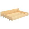 vidaXL Bed Frame without Mattress with 4 Drawers Solid Wood 160x200 cm