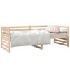 vidaXL Day Bed without Mattress 80x200cm Solid Wood Pine
