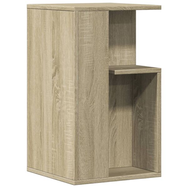 vidaXL Side Table Sonoma Oak 35x35x60 cm Engineered Wood