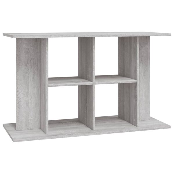 vidaXL Aquarium Stand Grey Sonoma 100x40x60 cm Engineered Wood