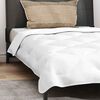 vidaXL Duvet with Pillow 2 pcs White Microfiber