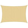 vidaXL Sun Shade Sail Sand 4.5x3.5 m 100% Polyester Oxford