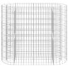 vidaXL Gabion Raised Bed Galvanised Iron 120x50x100 cm