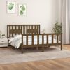 vidaXL Bed Frame without Mattress Honey Brown Solid Wood Pine 160x200 cm