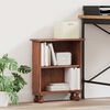 vidaXL Shelving with Shelf Brown 47 x 16 x 55 cm Solid Mahogany Wood