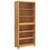 vidaXL Storage Furniture Set with Shelf 2 pcs Natural 80 x 35 x 185 cm