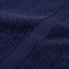 vidaXL Premium Guest Towels "SOLUND" 10 pcs Navy Blue 30x50 cm 600 gsm