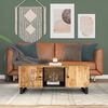 vidaXL Coffee Table 100x54x40 cm Solid Wood Mango&Engineered Wood