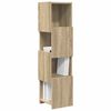 vidaXL Corner Cabinet Sonoma Oak 25.5x25x102cm Engineered Wood
