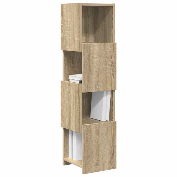 vidaXL Corner Cabinet Sonoma Oak 25.5x25x102cm Engineered Wood