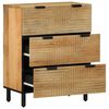 vidaXL Sideboard Brown 60x33x75 cm Solid Wood Mango