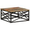 vidaXL Coffee Table 68x68x35 cm Solid Reclaimed Wood