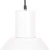 vidaXL Hanging Lamp 25 W White Round 28.5 cm E27