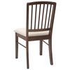 vidaXL Dining Chairs 2 pcs Light Brown 50 x 52.5 x 91 cm