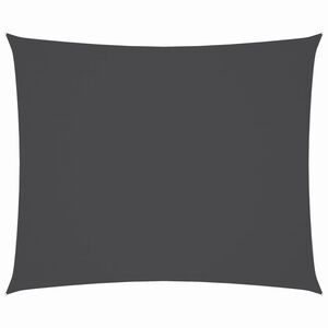 vidaXL Sunshade Sail Oxford Fabric Rectangular 3x4 m Anthracite
