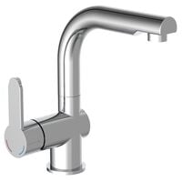 SCHÜTTE Basin Mixer with Pull-Out Spray LONDON Chrome