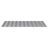 vidaXL Stair Tread Rectangular 2 pcs Silver 90 x 50 cm Aluminium