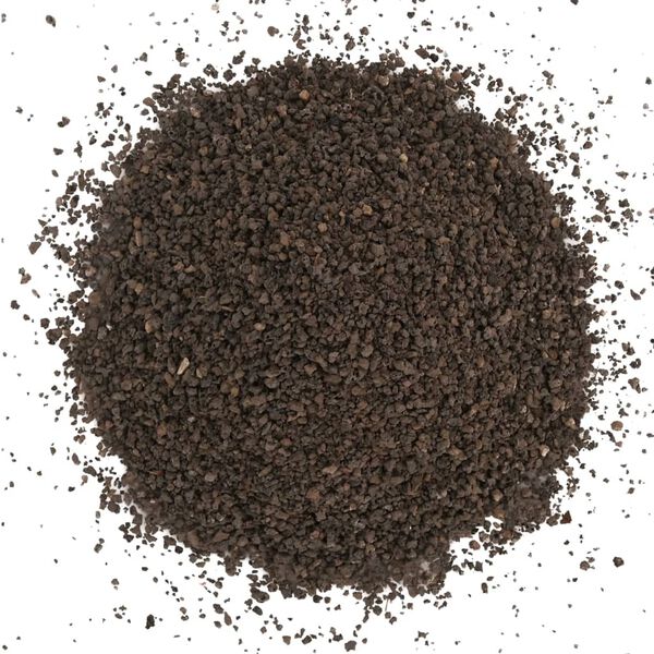 vidaXL Basalt Gravel 10 kg Black 1-3 mm