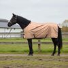 vidaXL Horse Blanket Cappuccino 165 cm Polyester