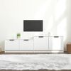 vidaXL TV Cabinet White 158.5x36x45 cm Engineered Wood