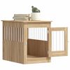 vidaXL Dog Crate Furniture Sonoma Oak 55x80x68 cm Engineered Wood