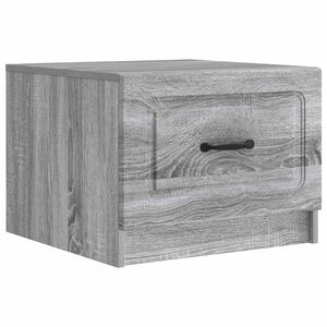 vidaXL Coffee Table Grey Sonoma 49 x 50 x 37 cm Engineered Wood