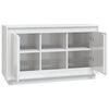 vidaXL Sideboard High Gloss White 102x35x60 cm Engineered Wood