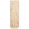 vidaXL Highboard 38x35x117 cm Solid Wood Pine