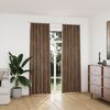 vidaXL Blackout Curtains 2 pcs with Hooks Velvet Beige 140x225 cm