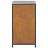 vidaXL Kitchen Storage with Shelf Rusty 90 x 50 x 92 cm Steel