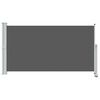 vidaXL Side Awning 117 x 300 cm 100% polyester iron steel Rectangular