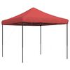 vidaXL Party Tent Folding Burgundy 292 x 292 x 315 cm Oxford Fabric