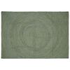 vidaXL Area Rugs Olive Green 200 x 290 cm Jute