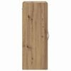 vidaXL Wall Mounted Cabinet Artisan Oak 34.5 x 34 x 90 cm