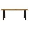 vidaXL Dining Table 200x90x75 cm Solid Wood Acacia
