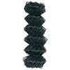 vidaXL Chain Link Fence Green 10 x 0.8 m Steel