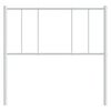 vidaXL Metal Headboard White 107 cm