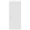 vidaXL Bathroom Wall Cabinet with Shelf TULUM White 37 x 24.5 x 86 cm