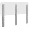 vidaXL Headboard Grey Sonoma 150 cm Engineered wood