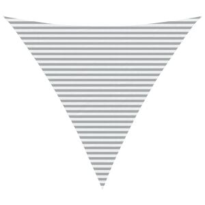vidaXL Sun Shade Sail 6 x 6 x 6 m 100% Polyester Oxford Triangular