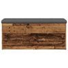vidaXL Storage Bench Old Wood 102x42x45 cm Engineered Wood