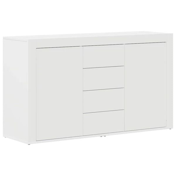 vidaXL Sideboard with Drawer White 120 x 36 x 69 cm Engineered Wood