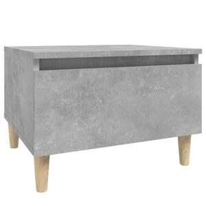 vidaXL Side Table Concrete Grey 50x46x35 cm Engineered Wood