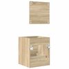 vidaXL Bathroom Furniture Set with Drawer Brown 41 x 38.5 x 48 cm
