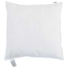 vidaXL Pillow with Pillow 2 pcs White 40 x 40 cm Cotton