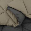 vidaXL Winter Duvet Light Grey and Anthracite 220 x 140 cm Microfiber